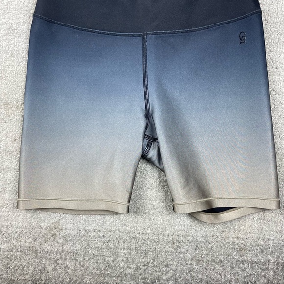 Good American Ombre Bike Gym Athletic Shorts - Picture 2 of 13